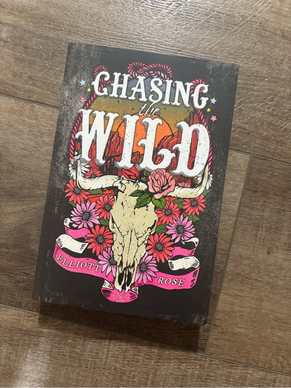 Chasing the Wild Graphic Journal - Floral Skull Design
